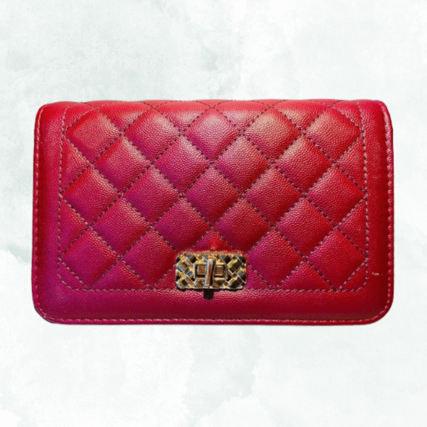 Dubai Valenbella Maroon Leather Bag