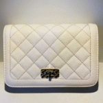 Dubai Valenbella White Leather Bag
