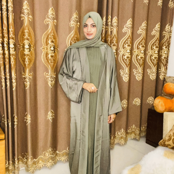 Elegant Dubai Style Abaya Premium Fabric | Modest & Comfortable | Size 54