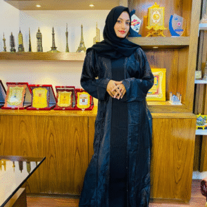 Timeless Black Abaya Classic Modest Fashion | Size 54 | Graceful & Flattering Fit