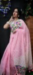 Premium Hafsilk Handicraft Saree Timeless Beauty